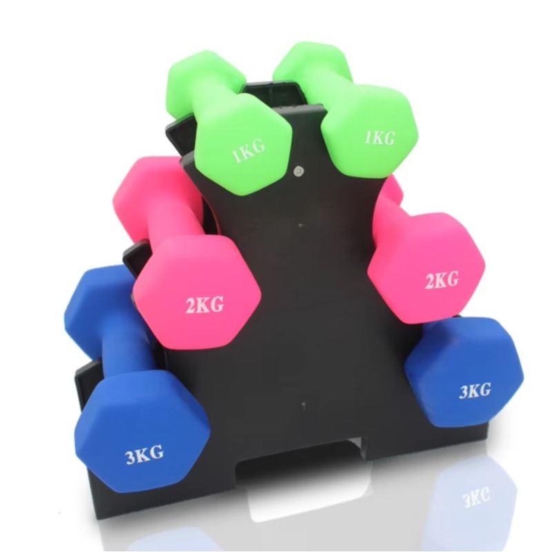 Home Gym Dumbbells - Rak Penyimpanan Dumbbell 3 Tingkat Perlengkapan