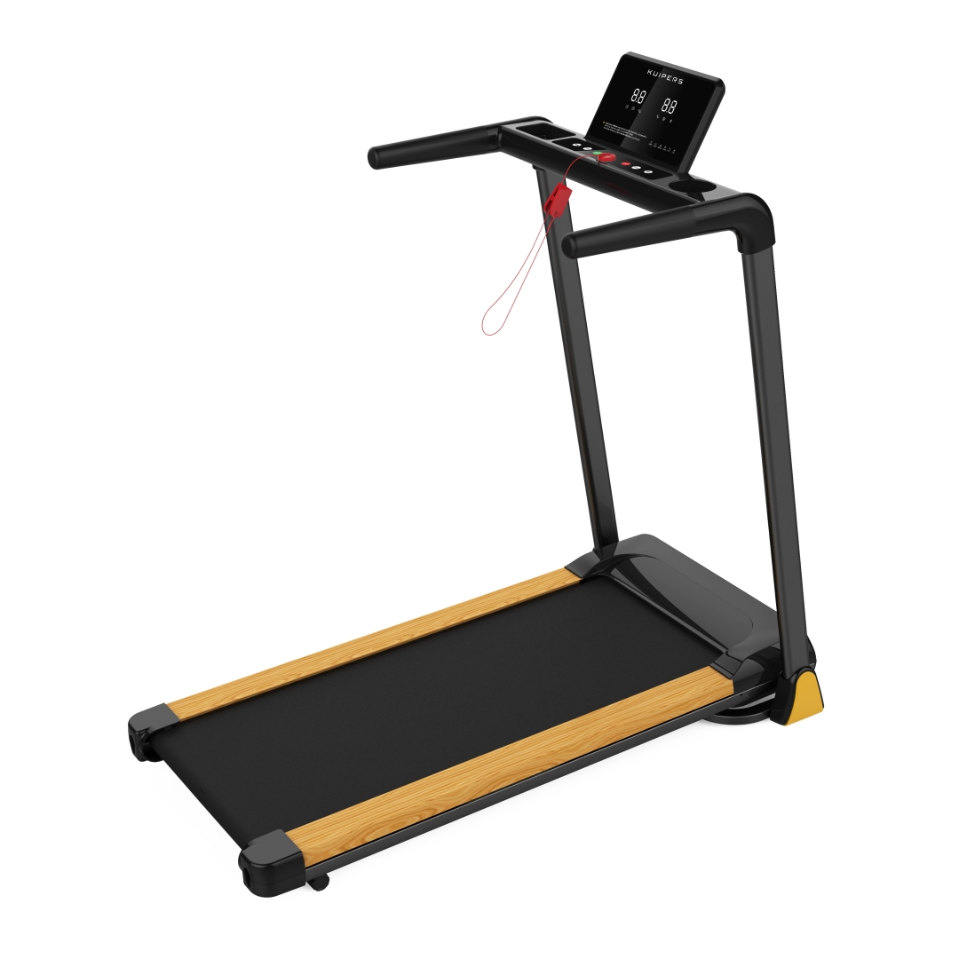 Home Gym Foldable - Treadmill Elektrik Lipat 3.5HP yang Tenang,