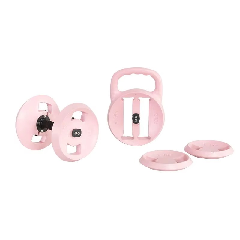 Home Gym Equipment Set - Set Kettlebell Dumbbell Semen dengan Logo