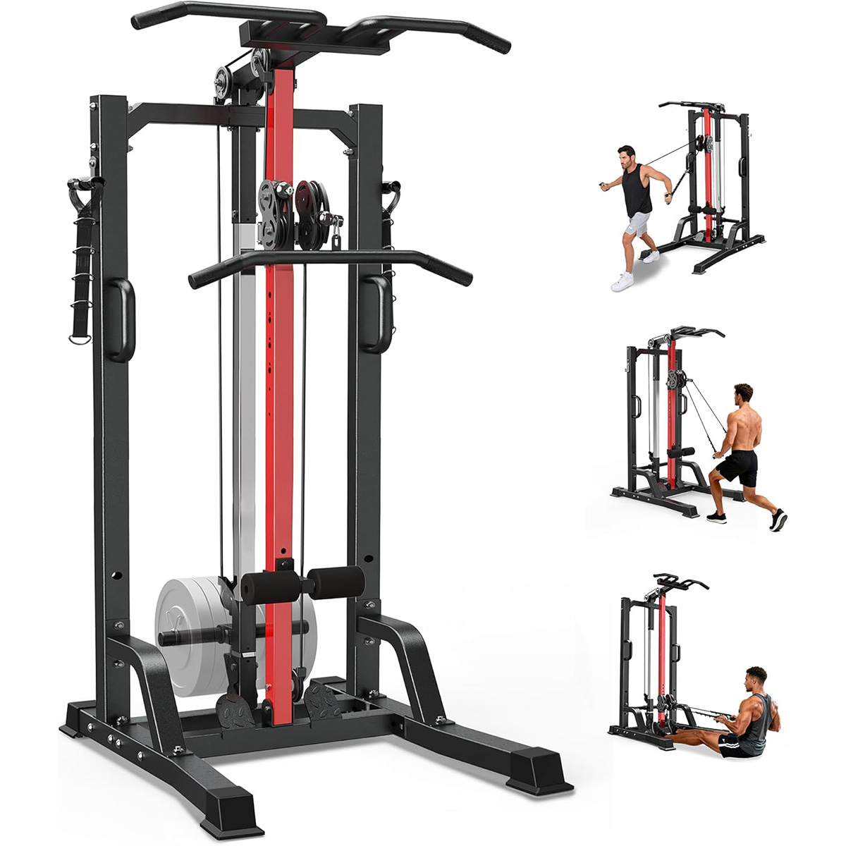Home Gym Lat Pulldown - Mesin Gym Rumah Pooboo - Sistem