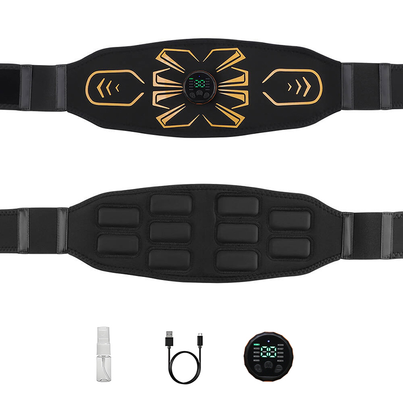 Home Gym Hyrox - Alat Pelatih Otot Perut Pintar, Sabuk