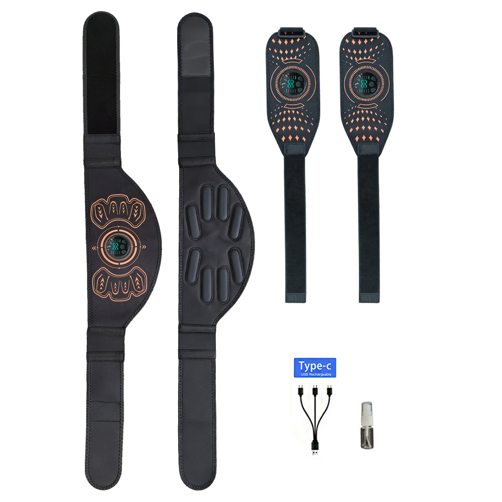 Home Gym Hyrox - Sabuk Kebugaran Pintar, Pengencang Otot Perut,