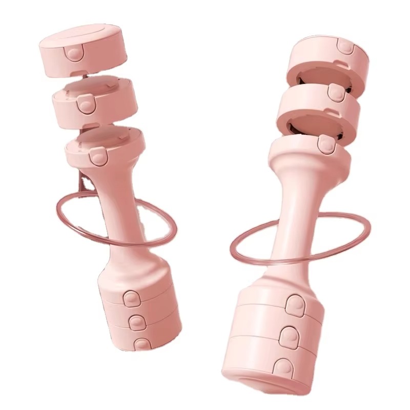 Home Gym Daily Routine - Set Kettlebell Baja Pink yang Dapat
