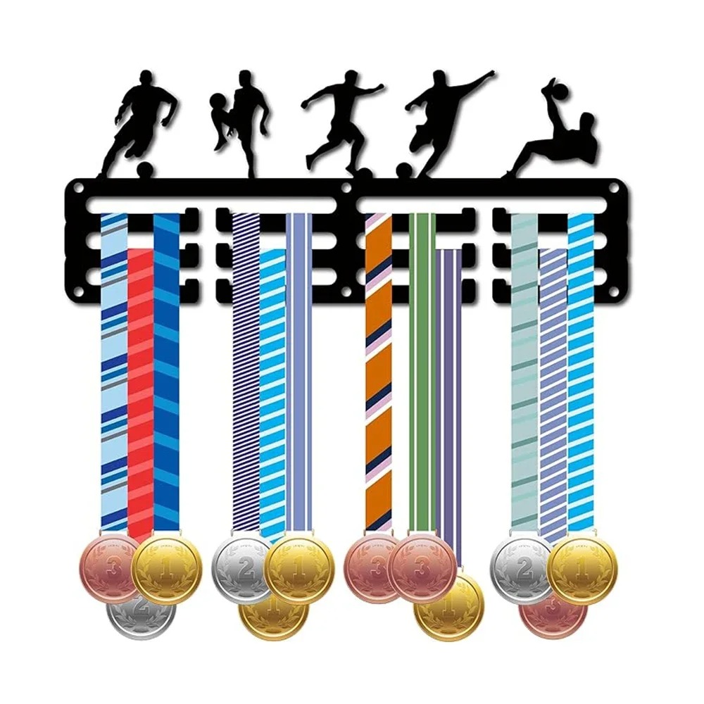 Home Gym Organization - Papan Pajangan Medali Besi untuk Olahraga