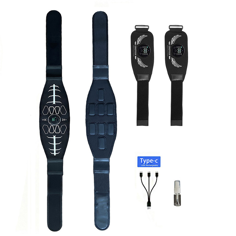 Home Gym Hyrox - Sabuk Pengencang Otot Perut Pintar, Sabuk