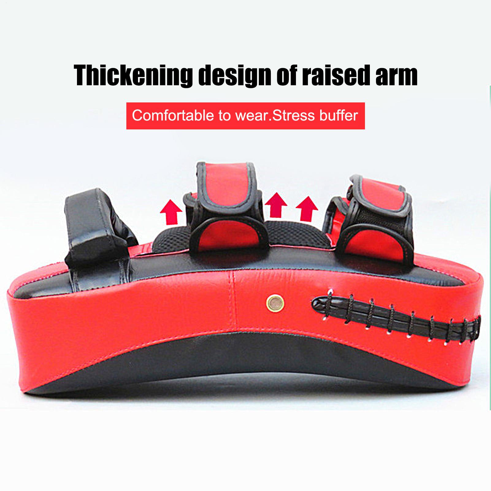 Home Gym Women - Bantalan Tinju Kulit PU Melengkung, Peralatan