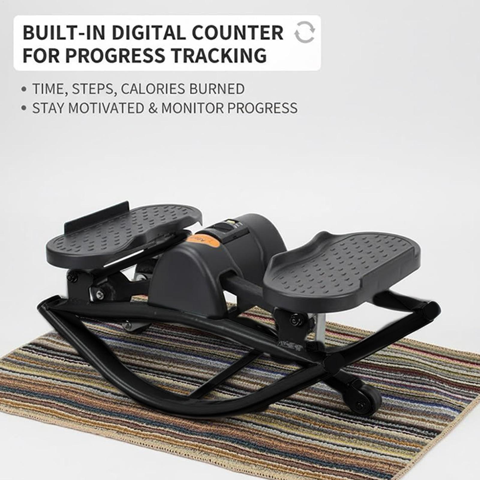Home Gym Hyrox - Alat Olahraga Rock Stepper Portabel Senyap
