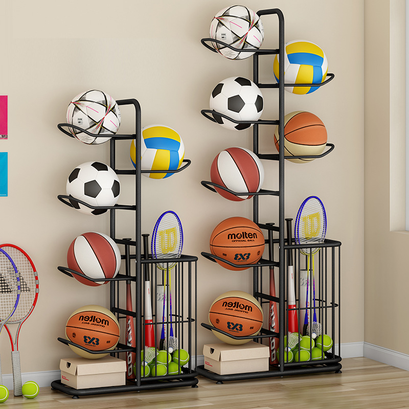 Home Gym Organization - Rak Penyimpanan Bola Olahraga Bola Basket