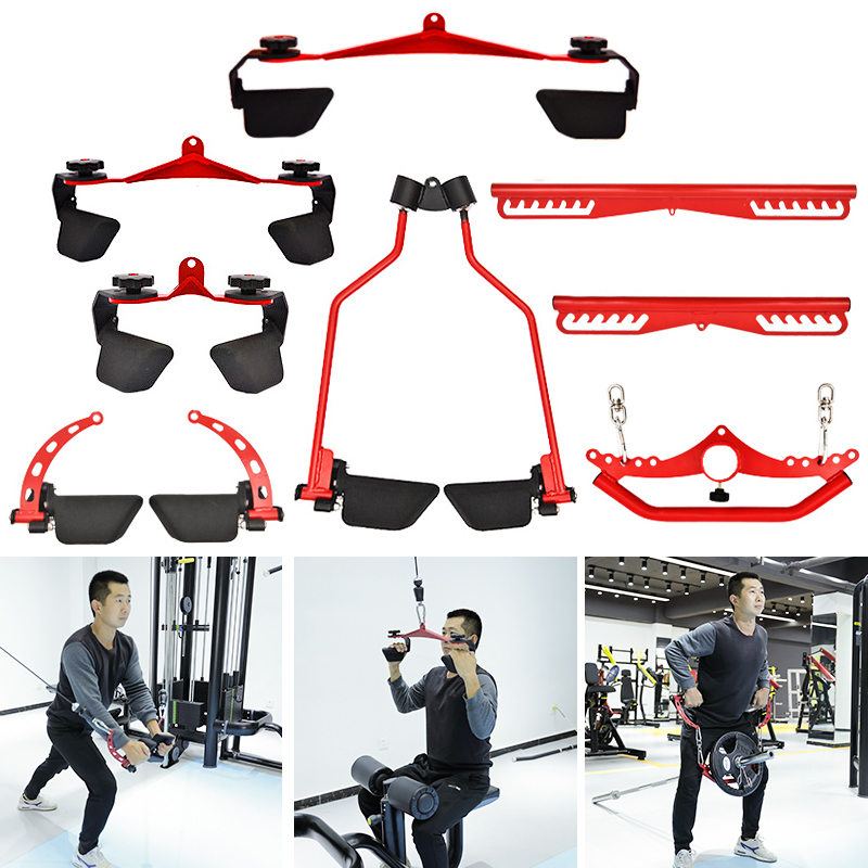 Home Gym Lat Pulldown - Mesin Kabel Pulley Gym Bar Pull