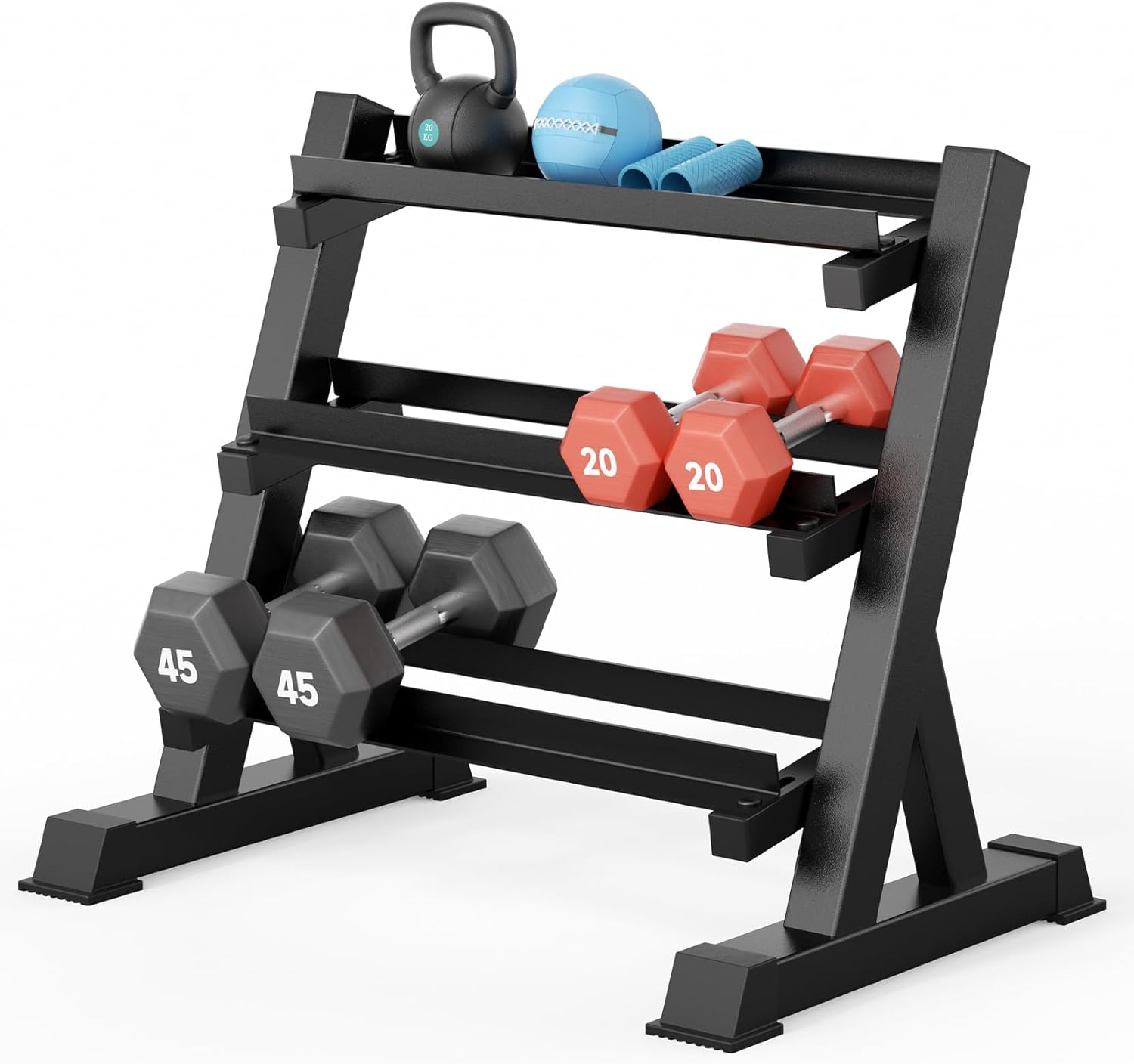 Home Gym Dumbbells - Rak Dumbbell Home Gym, 3 &