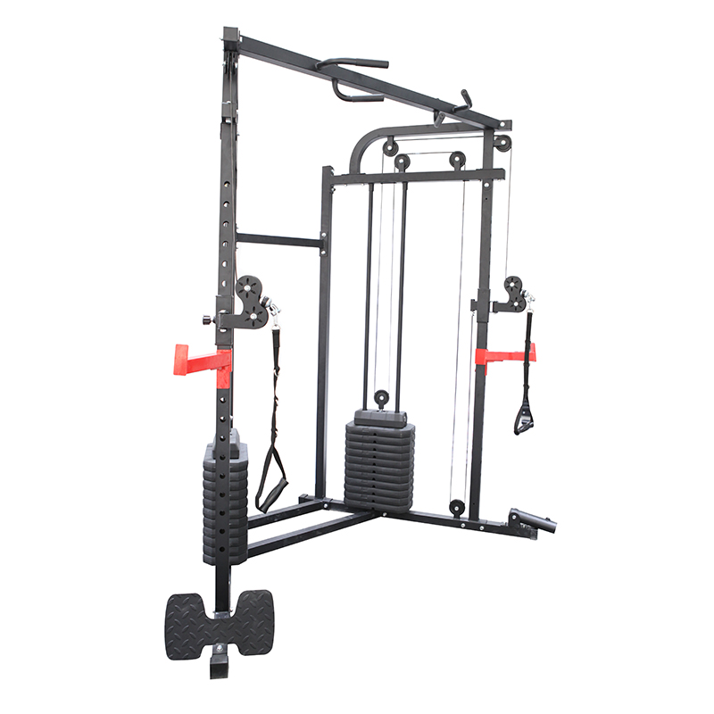 Rak Daya Mesin Crossover Kabel - Home Gym Rack With Cables ulasan dan harga