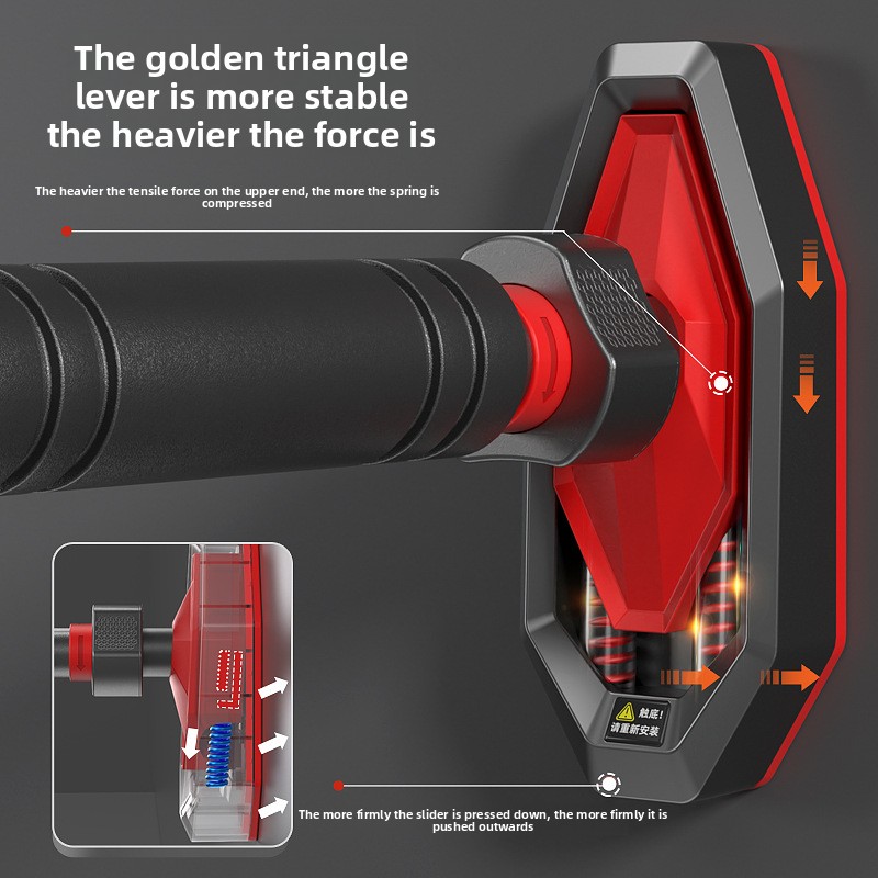 Bar Pull Up Indoor untuk Pintu - Home Gym Hyrox ulasan dan harga