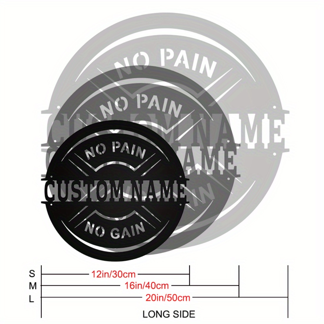 Seni Dinding Logam Antik yang  - Home Gym Names ulasan dan harga