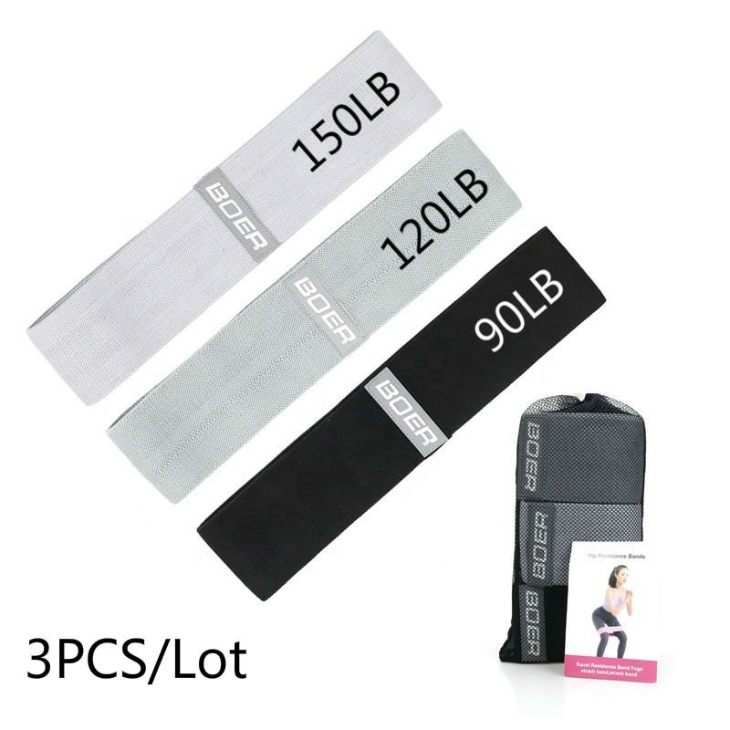 3PCS Wanita Pria Kain Resistan - Home Gym Hyrox ulasan dan harga