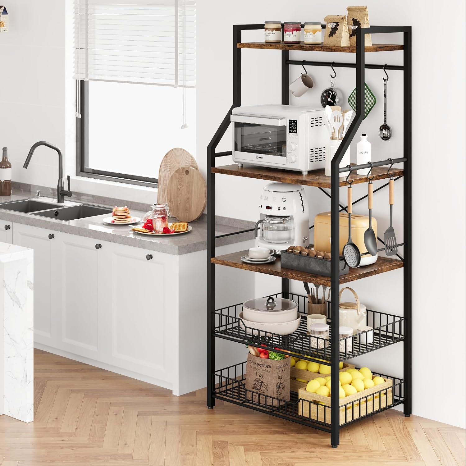 Rak Dapur 5 Tingkat dengan Tem - Home Gym Organization ulasan dan harga