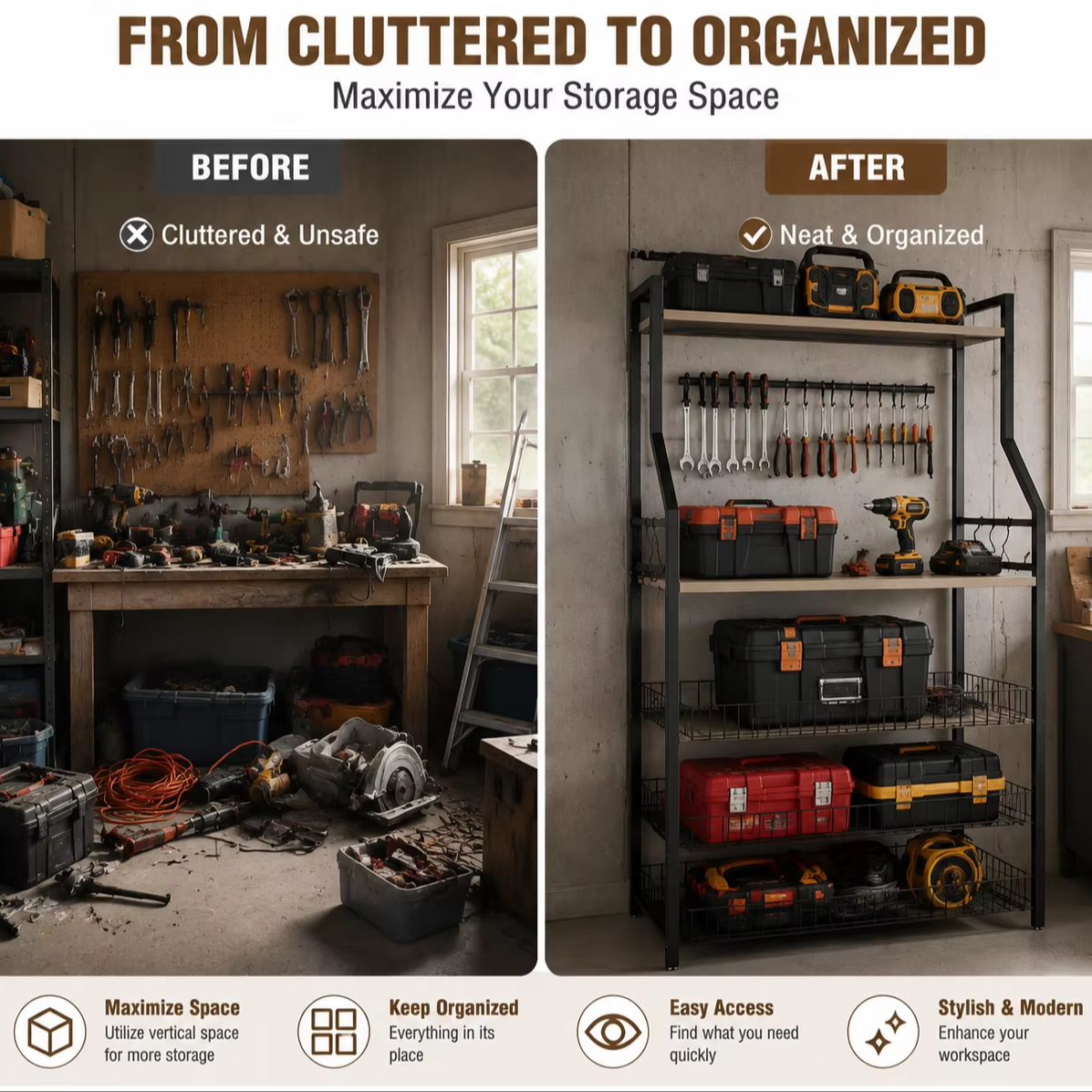 Rak Dapur 5 Tingkat dengan Tem - Home Gym Organization ulasan dan harga