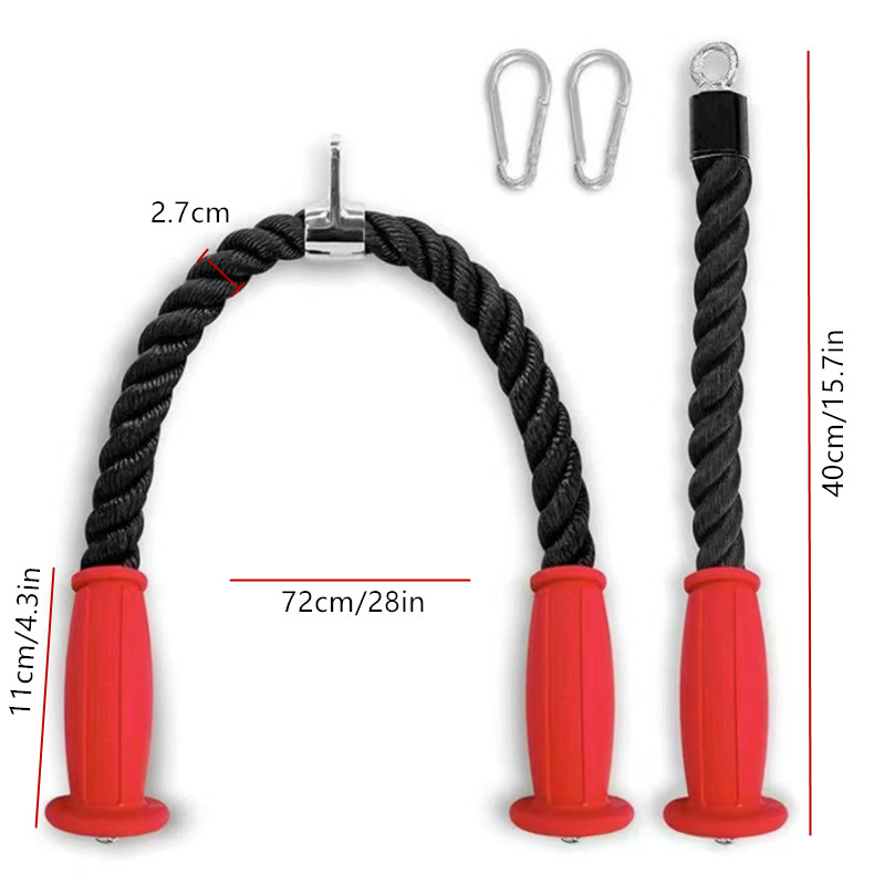 Tali Trisep Ergonomis Anti-sel - Home Gym Hyrox ulasan dan harga