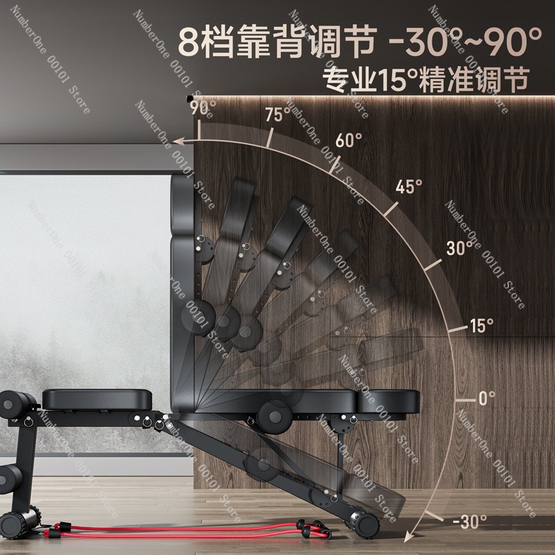 Kursi Fitness Dumbbell, Bangku - Home Gym Foldable ulasan dan harga