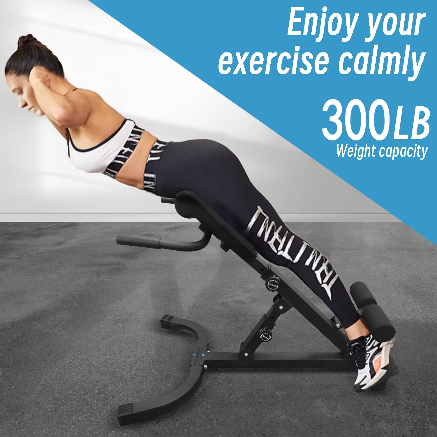 Bangku Ekstensi Punggung Lipat - Home Gym Foldable ulasan dan harga