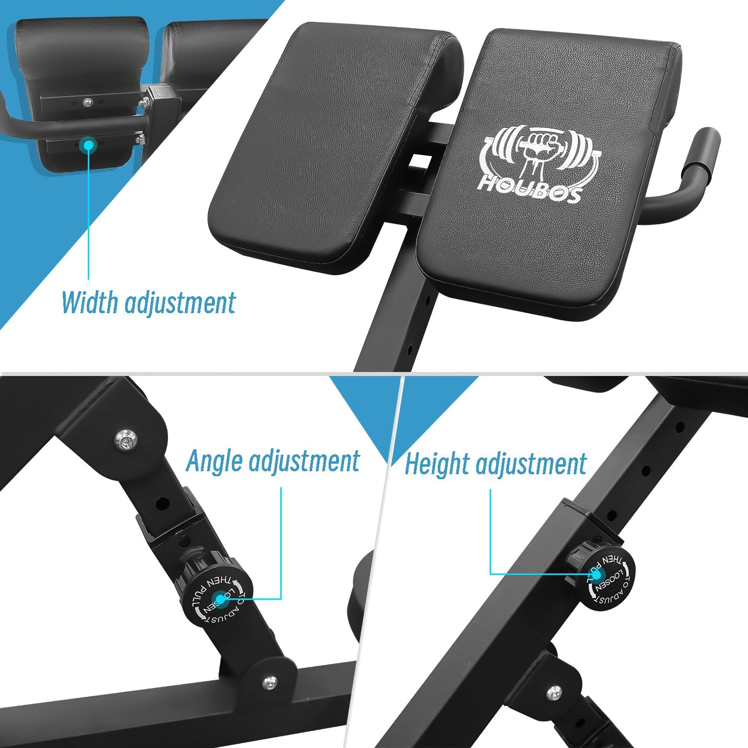 Bangku Ekstensi Punggung Lipat - Home Gym Foldable ulasan dan harga