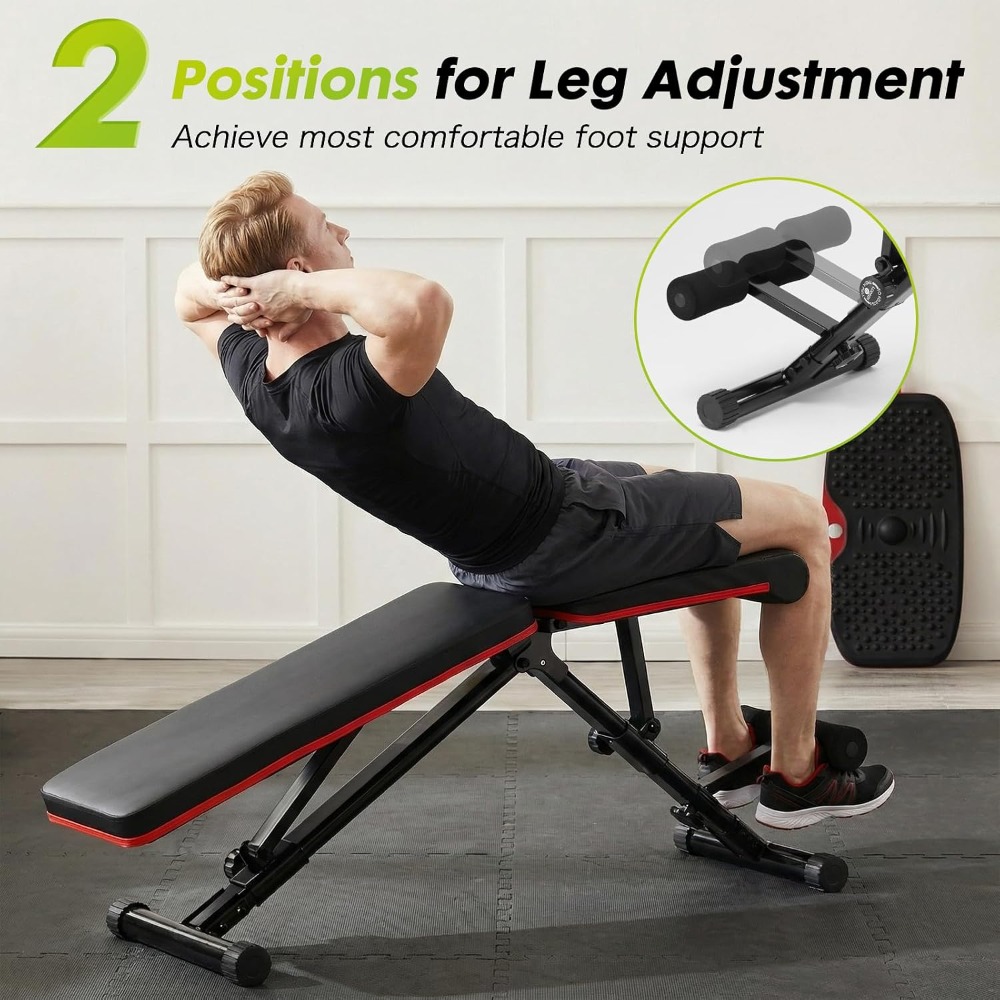 Bangku Angkat Beban yang Dapat - Home Gym Foldable ulasan dan harga