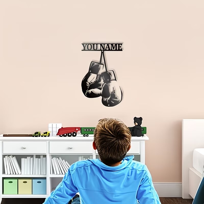 Seni Dinding Logam Sarung Tinj - Home Gym Names ulasan dan harga