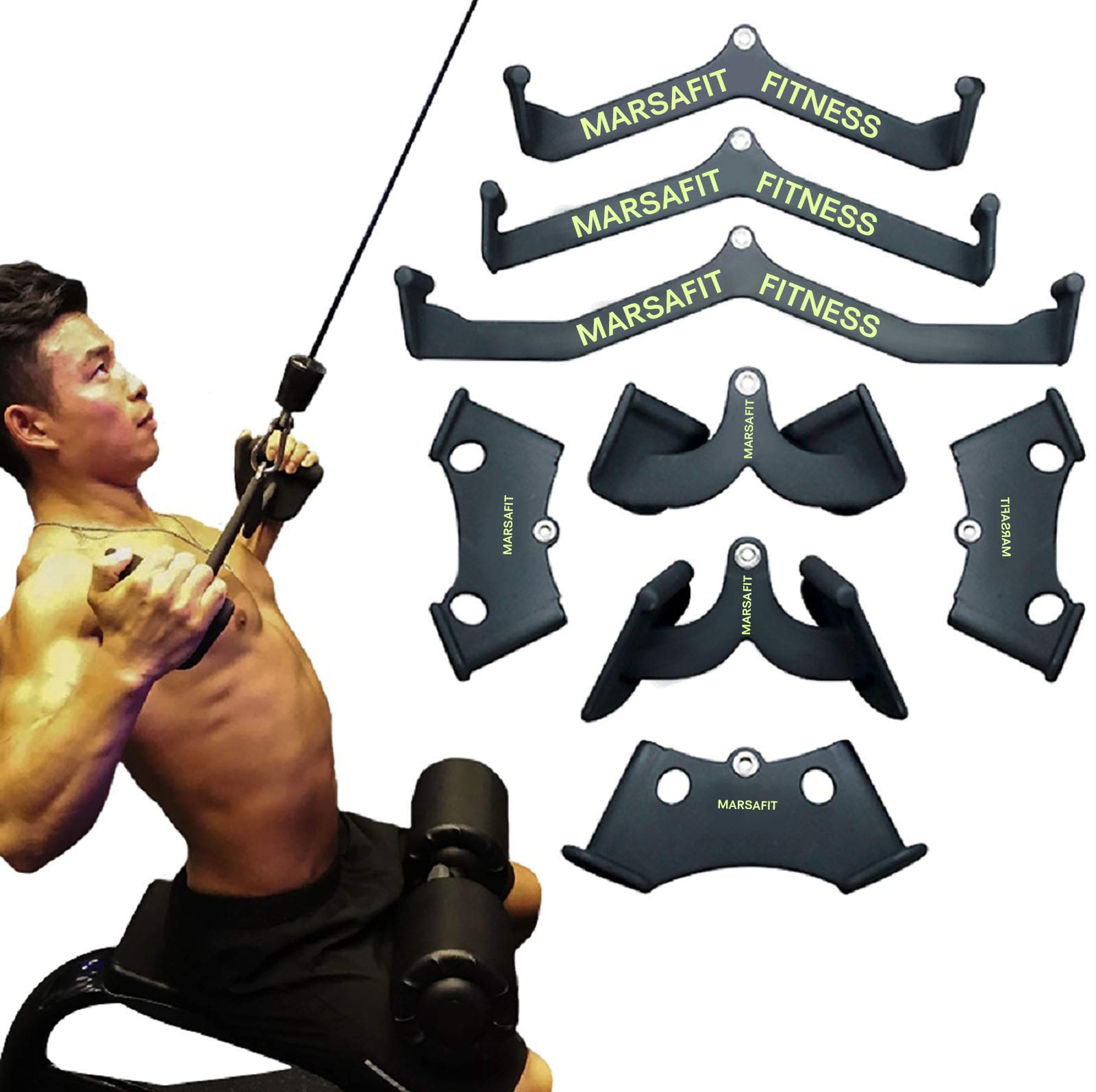 Lat Pull Down Bar Pegangan Day - Home Gym Lat Pulldown ulasan dan harga