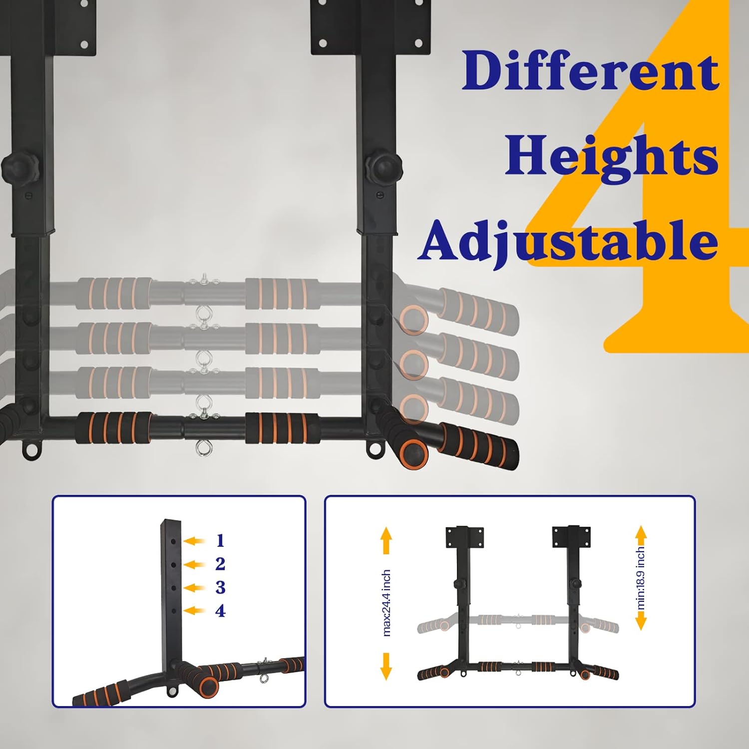 Stasiun Dip Multifungsi yang D - Home Gym Multifunctional ulasan dan harga