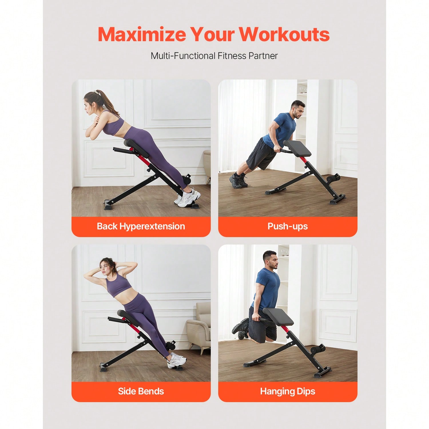 Bangku Latihan Roman Chair Hyp - Home Gym Hamstring Exercises ulasan dan harga