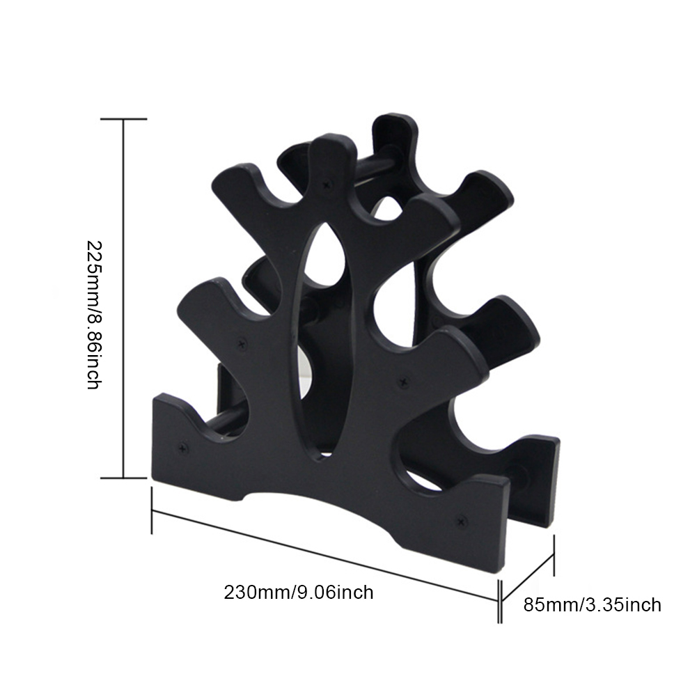 Rak Penyimpanan Beban 3 Tingka - Home Gym Organization ulasan dan harga