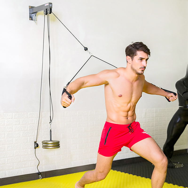 Sistem Katrol DIY Universal, A - Home Gym Equipment Set ulasan dan harga