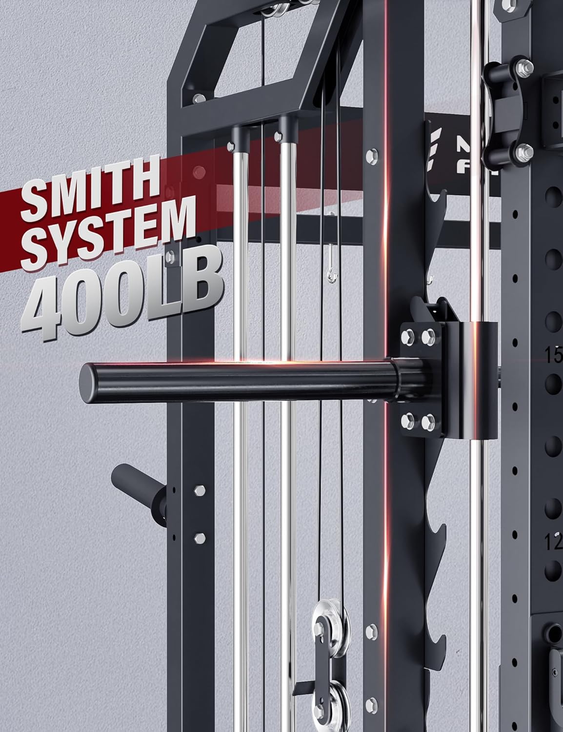Smith Machine Home Gym Squat R - Home Gym Lat Pulldown ulasan dan harga