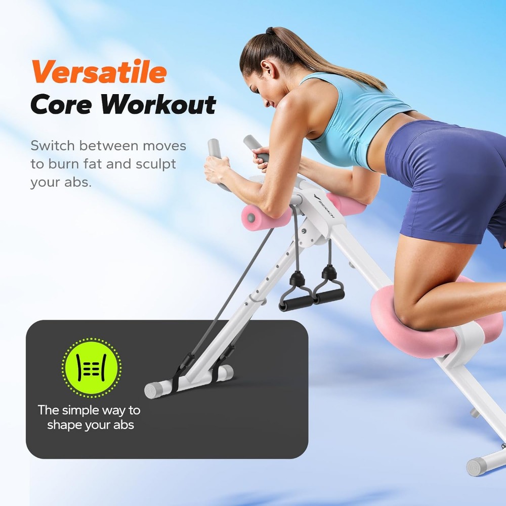 Mesin Pelatih Otot Perut yang  - Home Gym Foldable ulasan dan harga