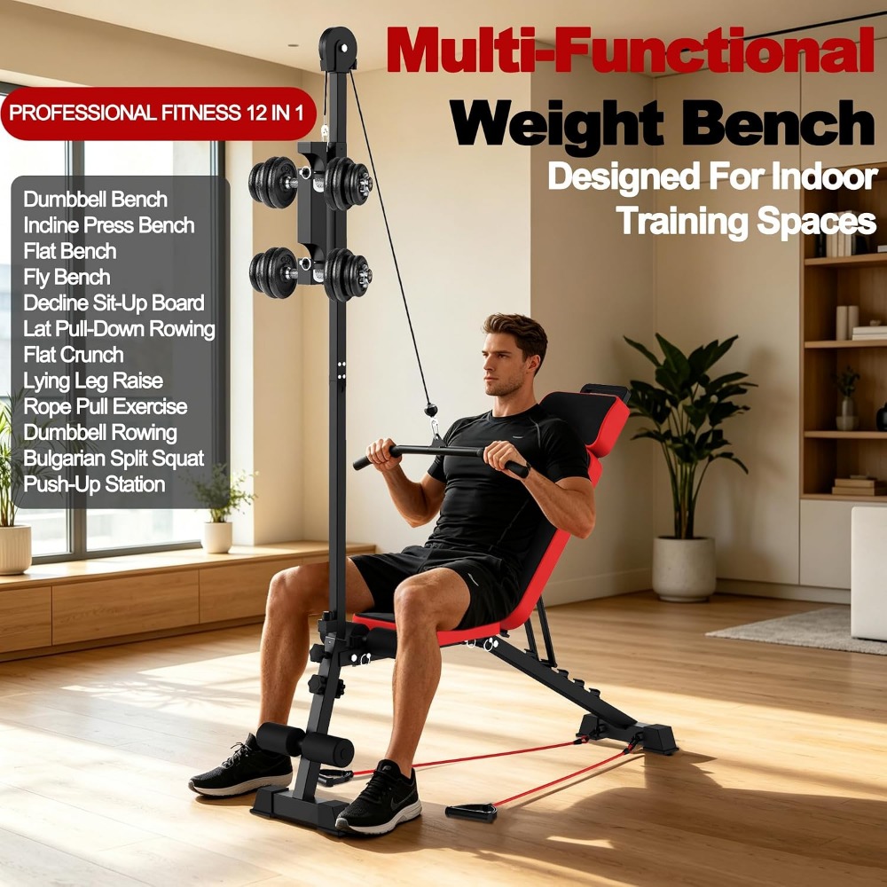 Bangku Angkat Beban Multi-Fung - Home Gym Multifunctional ulasan dan harga