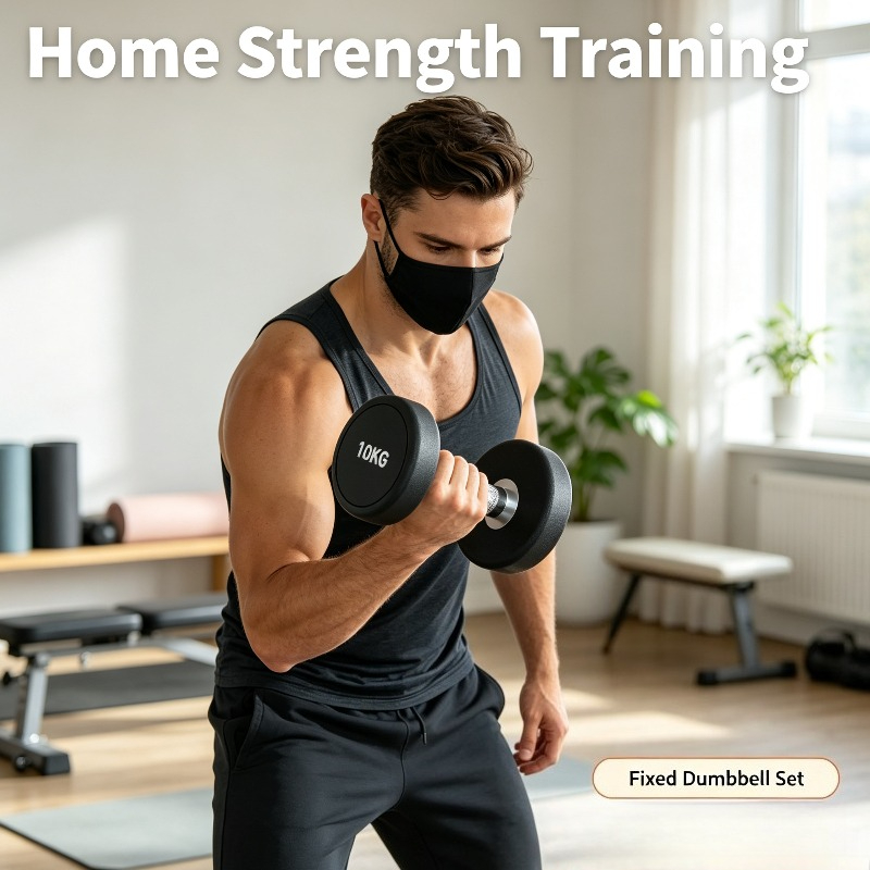 Set Dumbbell Tetap 5kg 10kg 15 - Home Gym Equipment Set ulasan dan harga