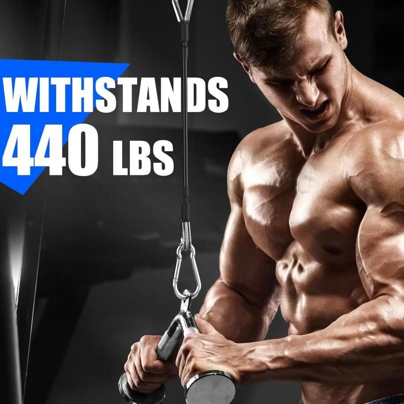 1/2 Buah Kabel Ekstensi Gym 25 - Home Gym Lat Pulldown ulasan dan harga