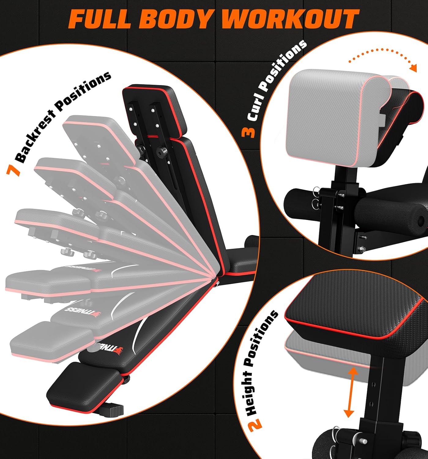Bangku Angkat Beban Lipat untu - Home Gym Foldable ulasan dan harga