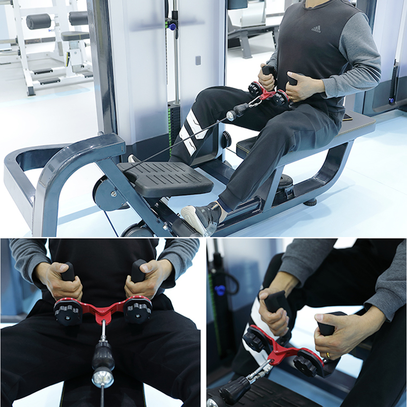 Mesin Kabel Pulley Gym Bar Pul - Home Gym Lat Pulldown ulasan dan harga