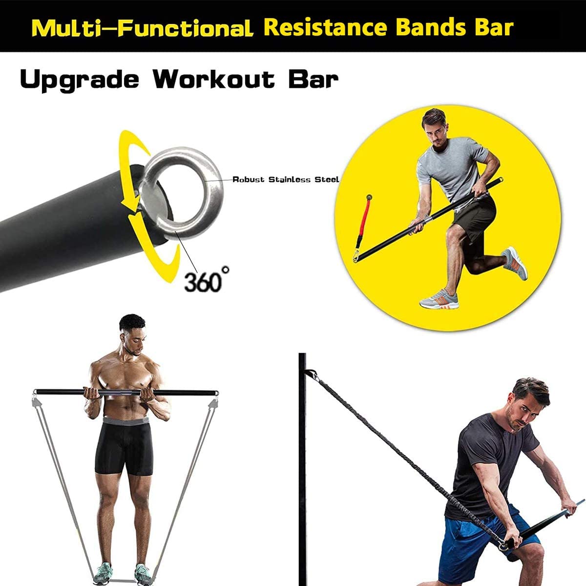 150lb Gelang Elastis Tahan Ram - Home Gym Hyrox ulasan dan harga