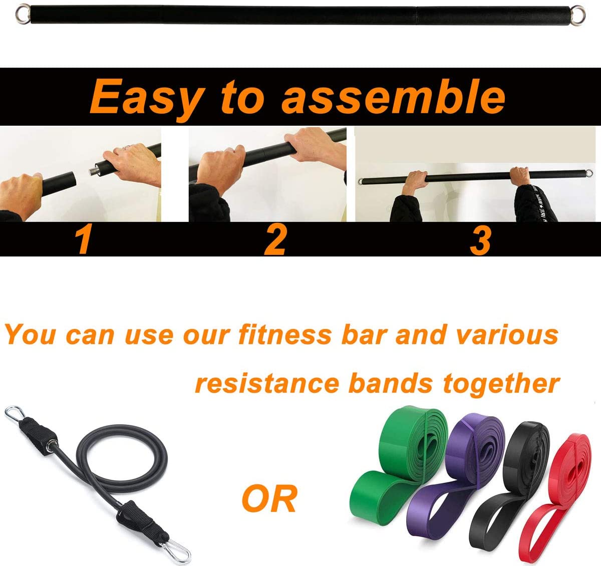 150lb Gelang Elastis Tahan Ram - Home Gym Hyrox ulasan dan harga