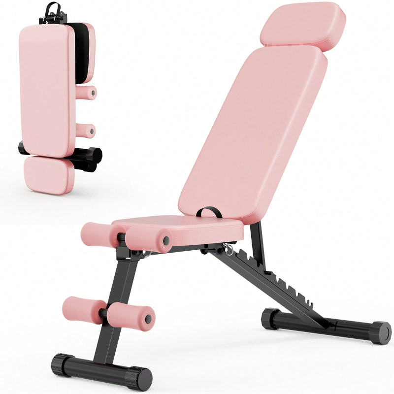 Bangku Angkat Beban 9 Posisi y - Home Gym Foldable ulasan dan harga