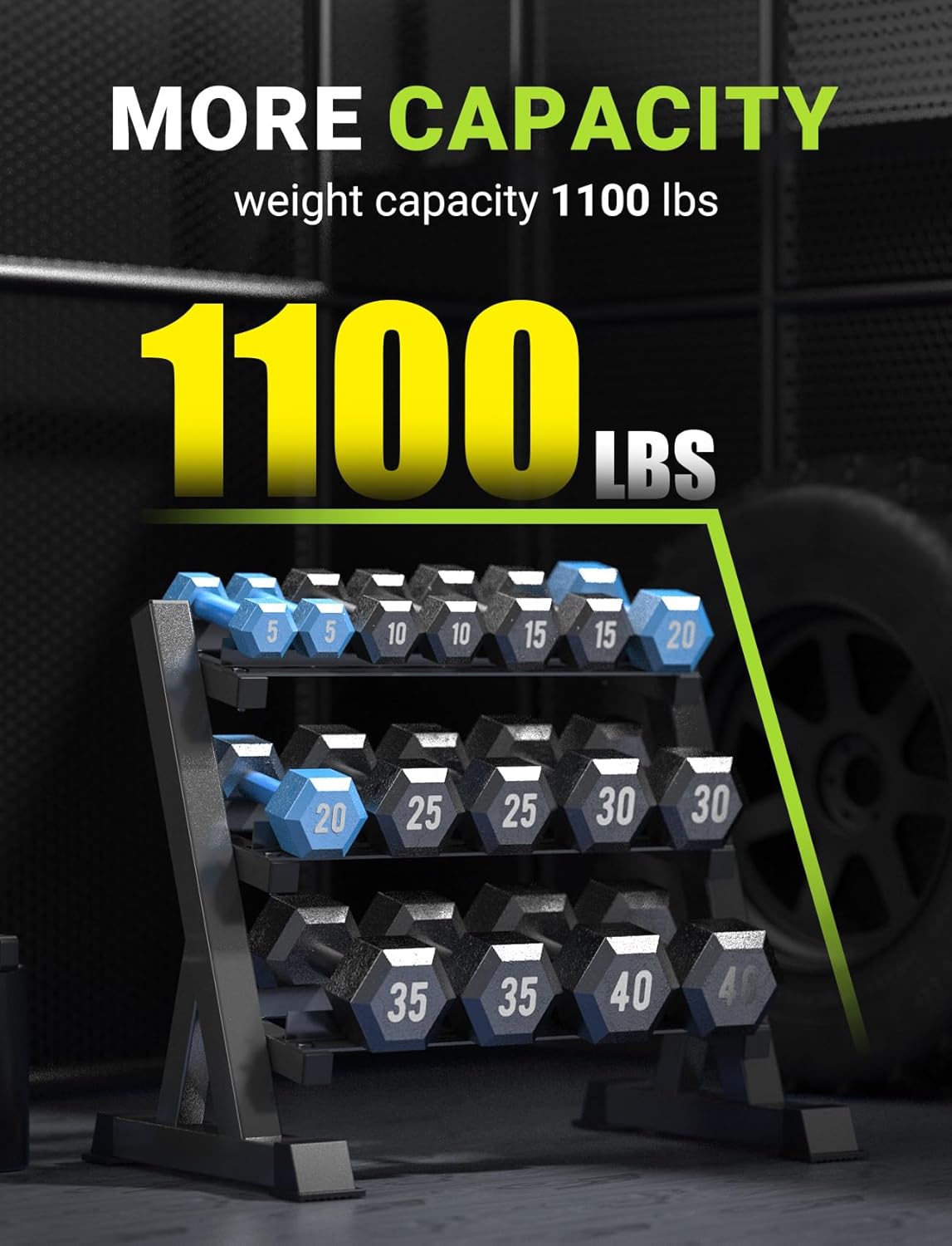 Rak Dumbbell Home Gym, 3 & 5 T - Home Gym Dumbbells ulasan dan harga